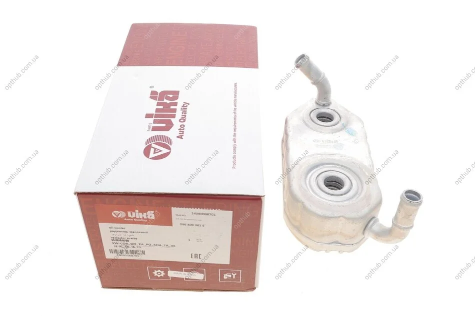 Радіатор масляний VW Golf IV/V 97-08 VIKA UA63 Vika 14090068701 (фото 1)
