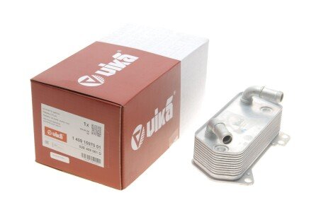 Радіатор масляний VW Caddy IV/Passat 14-/Skoda Octavia 1.0-2.0TSI/1.6-2.0 TDI 12- (теплоо (opt-om) Vika 14091597001