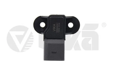 Датчик тиску у впускному колекторі Skoda Fabia (00-0,11-), Octavia (01-11)/VW Golf (98-), Jetta (06-11), Passat (06-08) VIKA Vika 19060811401