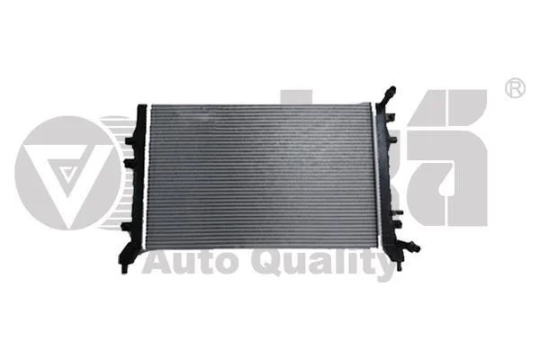 Радіатор Skoda Octavia (09-), Rapid (13-), Superb (14-), Yeti (10-)/VW Caddy (11-), Golf (07-) Jetta (06-), Passat (08-) VIKA Vika 21211000101 (фото 1)