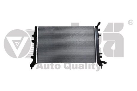 Радіатор Skoda Octavia (09-), Rapid (13-), Superb (14-), Yeti (10-)/VW Caddy (11-), Golf (07-) Jetta (06-), Passat (08-) Vika 21211000101