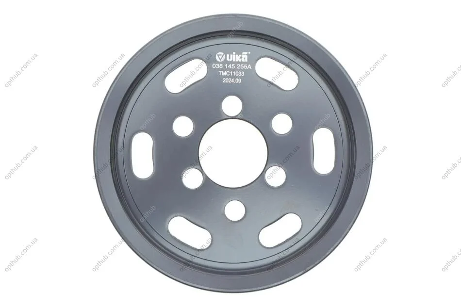 Шків насоса ГУР Skoda Octavia (01-11)/VW Golf (96-03), Jetta (11-), Pasat (97-05), Polo (00-02), Sharan (96-10), T5 (03-) VIKA Vika 41450001301 (фото 1)