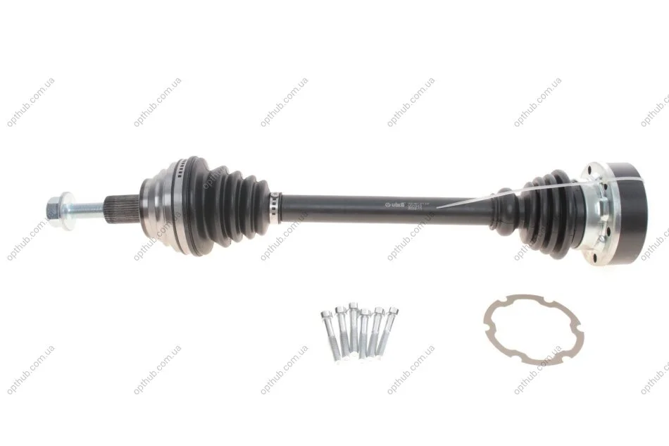 Вал приводний лівий Skoda Octavia (04-08,09-,13-)/VW Golf (04-), Jetta (09-10)/Audi A3 (08-13)/Seat Altea (07-10,11-13,14-) VIKA Vika 44070914601 (фото 1)