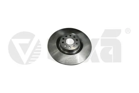 Диск тормозной передний VW Golf (06-), Jetta (06-11), Passat (06-12)) / Seat Leon (06-10) (черный 345*30мм)) VIKA Vika 66151595701