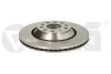 Диск тормозной задний Audi/Seat/Cupra/Skoda/VW (03-23) вентиль. VIKA Vika 66151730601 (фото 1)