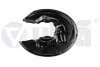 Защита тормозного диска задняя левая VW Passat B6, B7/Skoda Superb/Audi Q3 (08-18) VIKA Vika 66151757501 (фото 1)