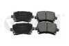 Колодки гальмівні задні Skoda Octavia (04-13)/VW Golf (04-), Jetta (06-11), Touran (03-10) / Seat Leon (06-13), Toledo (05-09) VIKA Vika 66980001701 (фото 1)
