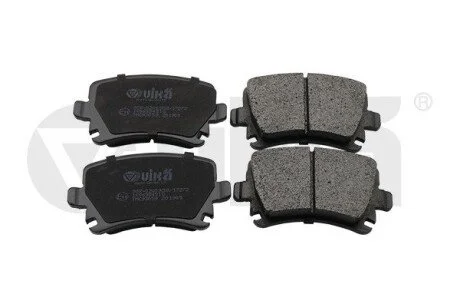 Колодки гальмівні задні Skoda Octavia (04-13)/VW Golf (04-), Jetta (06-11), Touran (03-10) / Seat Leon (06-13), Toledo (05-09) VIKA Vika 66980001701