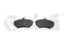 Тормозные колодки передние VW Golf (86-02), Jetta (88-92) 6, Passat (88-97) / Seat Cordoba (97-02), Ibiza (97-02), Toledo (97-99) Vika 66980005401 (фото 1)