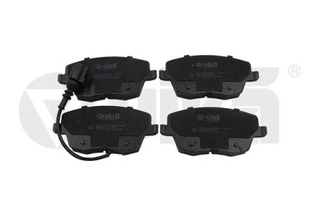 Колодки тормозные передние с датчиком износа Skoda Fabia (00-10)/VW Polo (02-10)/Seat Ibiza (02-05) VIKA Vika 66980009301