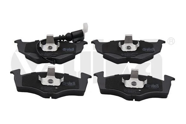 Колодки гальмівні передні з датчиком Skoda Fabia (99-08,06-14)/VW Polo (01-09) vika Vika 66980010701 (фото 1)