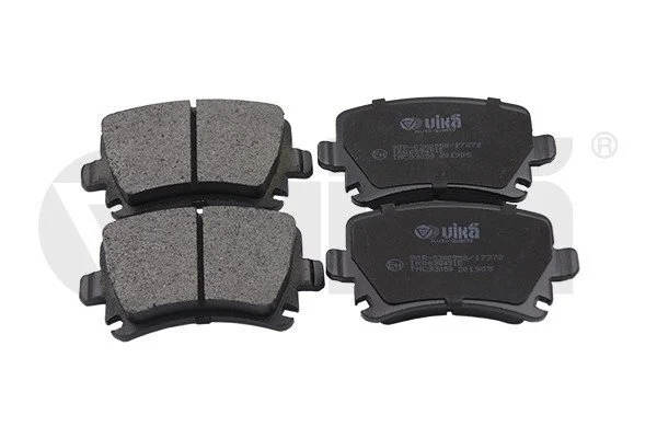 Колодки гальмівні задні VW Golf (06-09)/Audi A3 (04-07),TT (07-10) VIKA Vika 66981102301 (фото 1)