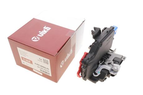 Замок двері передній правий Skoda Octavia (04-08/ 09-13) / VW Golf (04-14), Jetta (06-10), Touareg (02-10), Touran (10-15) Vika 98370095201