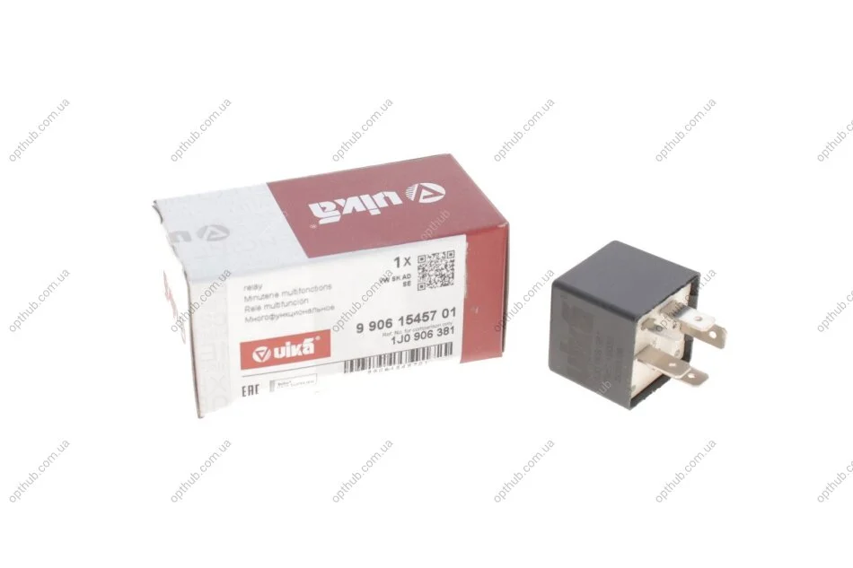 Реле (429) Skoda Octavia (01-11), Fabia (00-15) / VW Passat (01-05), Polo (02-12) / Audi A4 (01-08), A6 (98-05) VIKA Vika 99061545701 (фото 1)