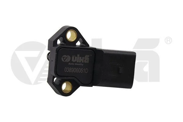 Датчик тиску наддуву Skoda Octavia (04-13)/VW Golf (04-13), Jetta (06-18), Passat (01-15)/Audi A4 (01-08), A6 (05-11) VIKA Vika 99061796401 (фото 1)