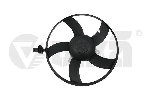 Вентилятор радіатора 100W Skoda Fabia (00-04,05-14), Rapid (13-)/VW Polo (02-)/Seat Ibiza (02-05,06-12,13-), Toledo (13-) VIKA Vika 99590015501 (фото 1)