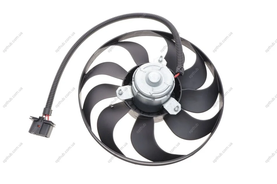 Вентилятор охолодження двигуна Audi A3/TT/Skoda Fabia/Octavia/VW Bora/Golf/Polo 1.0-2.3 96- UA63 Vika 99590017901 (фото 1)
