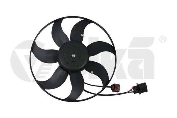 Вентилятор радіатора 220W Skoda Fabia (11-15), Octavia (04-13)/VW Caddy (04-16), Golf (04-16), Jetta (06-15), Passat (06-15) VIKA Vika 99590579501 (фото 1)