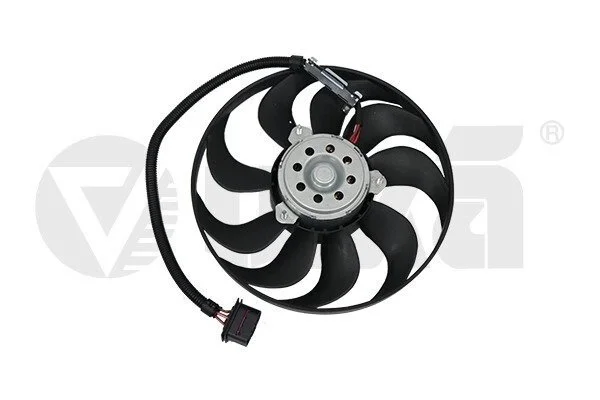 Вентилятор радіатора 220/60W VW Golf (98-06)/Audi A3 (01-03)/Seat Leon (00-06), Toledo (99-04) VIKA Vika 99590596701 (фото 1)