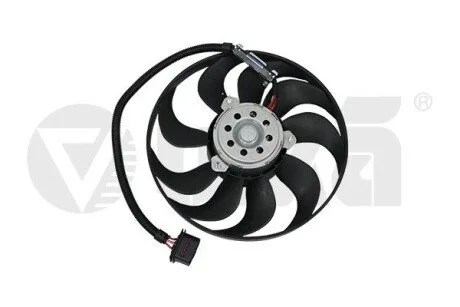 Вентилятор радіатора 220/60W VW Golf (98-06)/Audi A3 (01-03)/Seat Leon (00-06), Toledo (99-04) VIKA Vika 99590596701