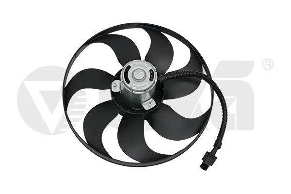 Вентилятор радіатора 250/60W Skoda Octavia (97-11)/VW Golf (98-06)/Audi A3 (97-03) VIKA Vika 99590802201 (фото 1)