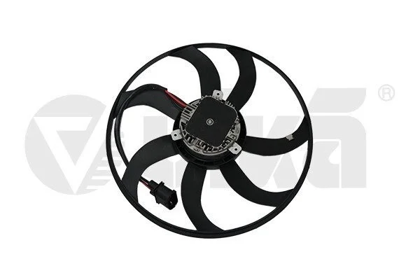 Вентилятор радіатора Skoda Octavia (04-08, 09-13), Superb (08-13) / VW Caddy (04-15), Jetta (06-10), Passat (08-11) / Audi A3 (08-13) VIKA Vika 99591286201 (фото 1)