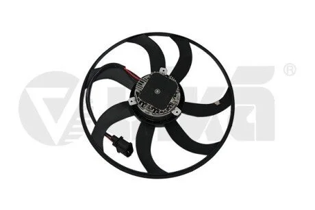 Вентилятор радиатора Skoda Octavia (04-08, 09-13), Superb (08-13) / VW Caddy (04-15), Jetta (06-10), Passat (08-11) / Audi A3 (08-13) VIKA Vika 99591286201
