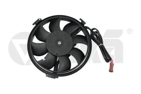 Вентилятор радіатора 80w VW Passat (97-00)/Audi A4 (95-01), A6 (97-01) VIKA Vika 99591409201