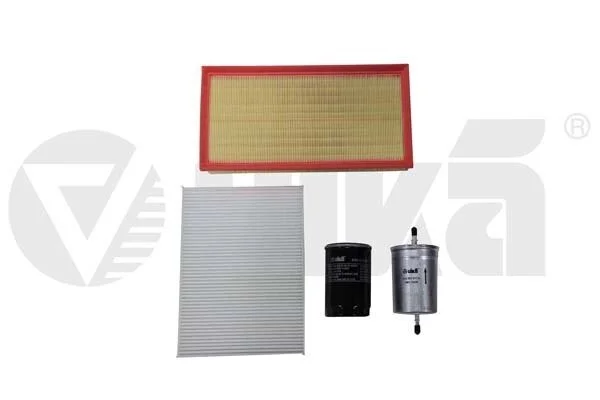 Комплект фильтров (4 шт) VW Golf (91-97,97-02), Passat (90-97,97-00)/Audi A4 (94-00), A6 (94-97,97-05) 1.6,1.8,2.0бенз VIKA Vika K11784701 (фото 1)