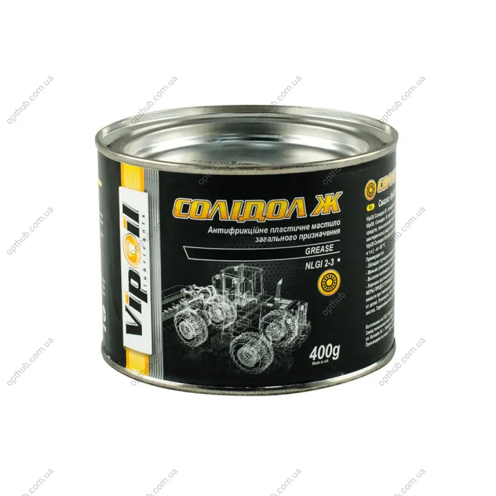 VipOil Солідол Ж 0,4 kg (x24) VIPOIL 0162870 (фото 1)