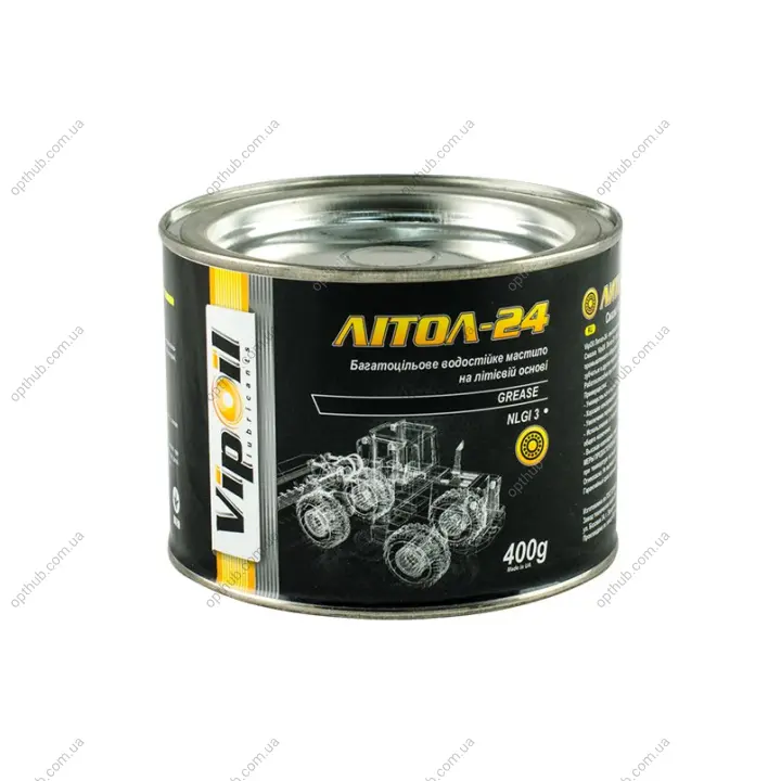 VipOil Літол-24 0,4 kg (x24) VIPOIL 0162875 (фото 1)