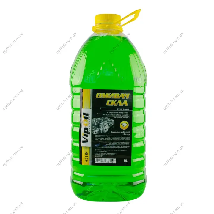 Омивач скла VipOil (літній) зелений _Яблуко_ 5л VIPOIL 0218042 (фото 1)