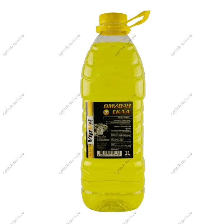 Омивач скла VipOil (літній) жовтий _Диня_ 3л VIPOIL 0218045 (фото 1)