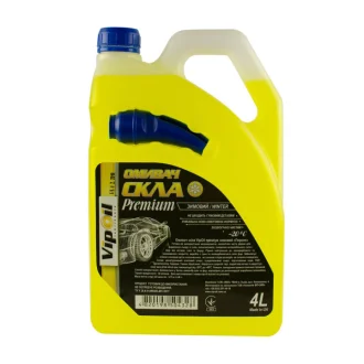 Омивач скла VipOil (зимовий Premium) -20 _Персик_ 4л VIPOIL 0279958