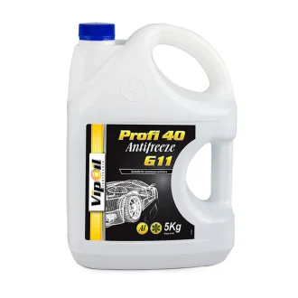 Антифриз VipOil G11 Profi 40 (синій) 5кг х4 VIPOIL 701399