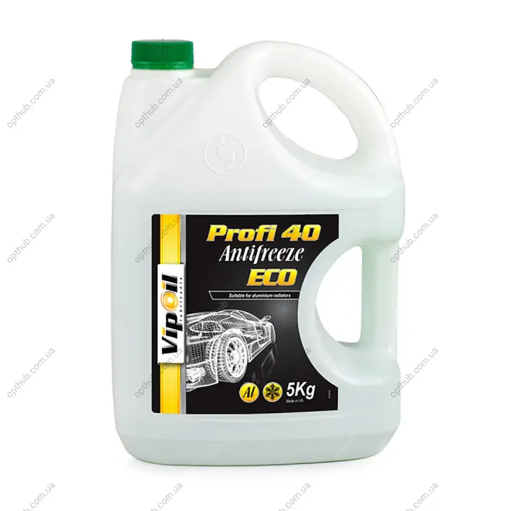 Антифриз VipOil ECO Profi 40 (зелений) 5кг х4 VIPOIL 701407 (фото 1)