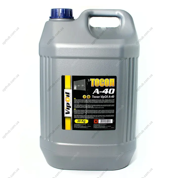 Тосол VipOil А-40 20кг VIPOIL 701539 (фото 1)