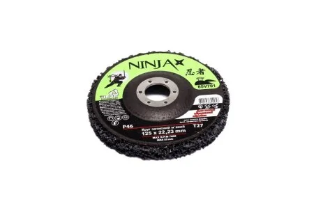 Коло зачистне неткане м'яке NINJA Т27, 125х22х13 мм, Р46 (VIROK) Vorel 65V701
