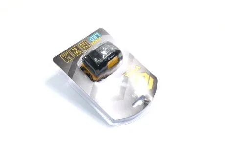 Фонарь на лоб светодиодный VOREL; 2 режима (1+2 LED), 1 Вт, 100 lm, жив/3 ААА батарейки [12/48](VORE Vorel 88675