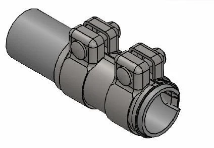 З\'єднувач труб (60,5x95 мм) VOLVO C30, C70 II, S40 II, S60 II, S80 II, V40, V50, V60 I, V70 III, XC40, XC60 I, XC70 II, XC90 I, XC90 II AUDI A1, A3, A4 B5, A5, A6 ALLROAD C7, A6 C6 1.2-6.0 05.89- WALKER 82166