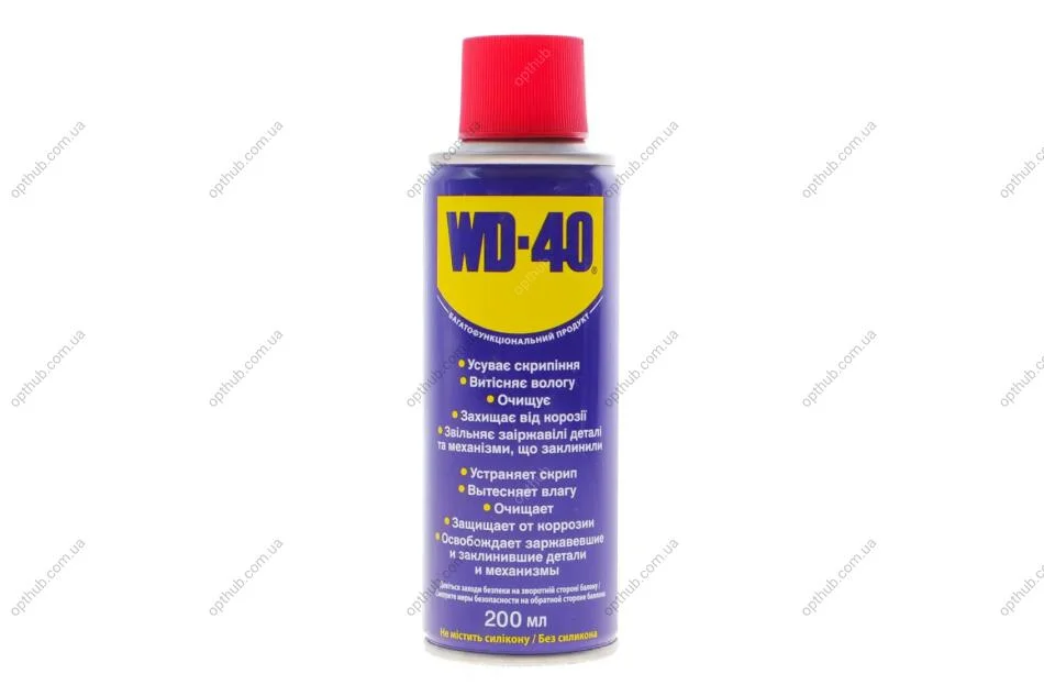 200мл Универсальный аэрозоль (смазка) WD-40 010310004 (фото 1)