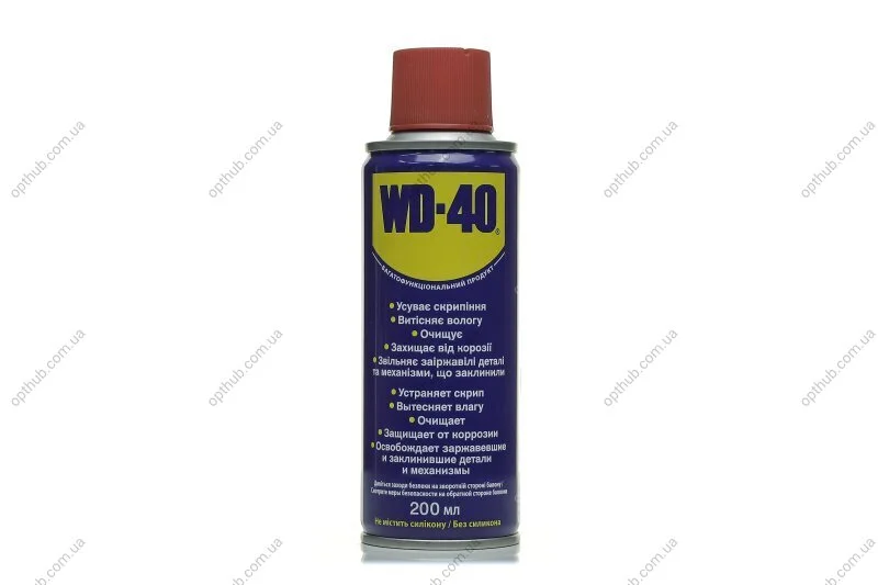 Мастило універсальне аерозоль 200мл WD-40 WD-40200 (фото 1)