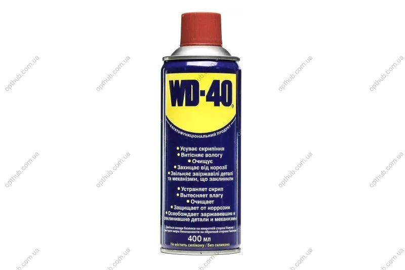 Смазка универсальная аэрозоль 400мл WD-40 WD-40400 (фото 1)