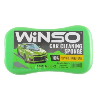 Губка для миття авто WINSO з дрібними порами 220*120*60mm (зелена) Winso 151100