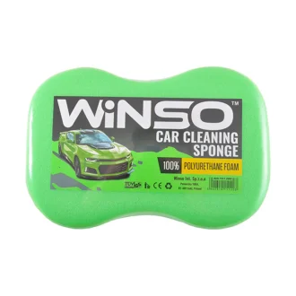 Губка для миття авто WINSO з дрібними порами 240*160*70mm (зелена) Winso 151200