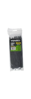 Хомути пластикові чорні WINSO 3,6x200 (100шт.) Winso 236200