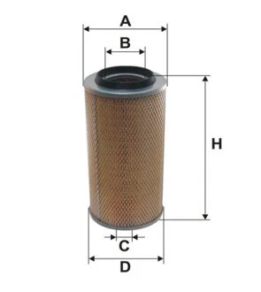 Фильтр воздушный /AM406 (пр-во WIX-Filtron UA) WIX FILTERS 42169E