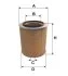Фільтр повітряний IVECO (TRUCK) AM409/1/ (вир-во WIX-Filtron) WIX FILTERS 42327E (фото 1)