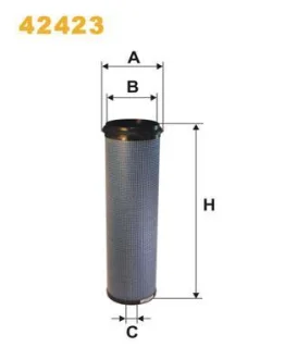 Фільтр повітряний Komatsu(WIX) WIX FILTERS 42423