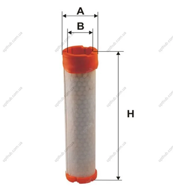 Фільтр повітряний /350/1W (вир-во WIX-FILTERS) WIX FILTERS 42985E (фото 1)